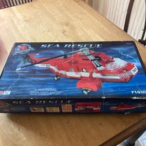 Pro Builder Collector series sea rescue helicopter